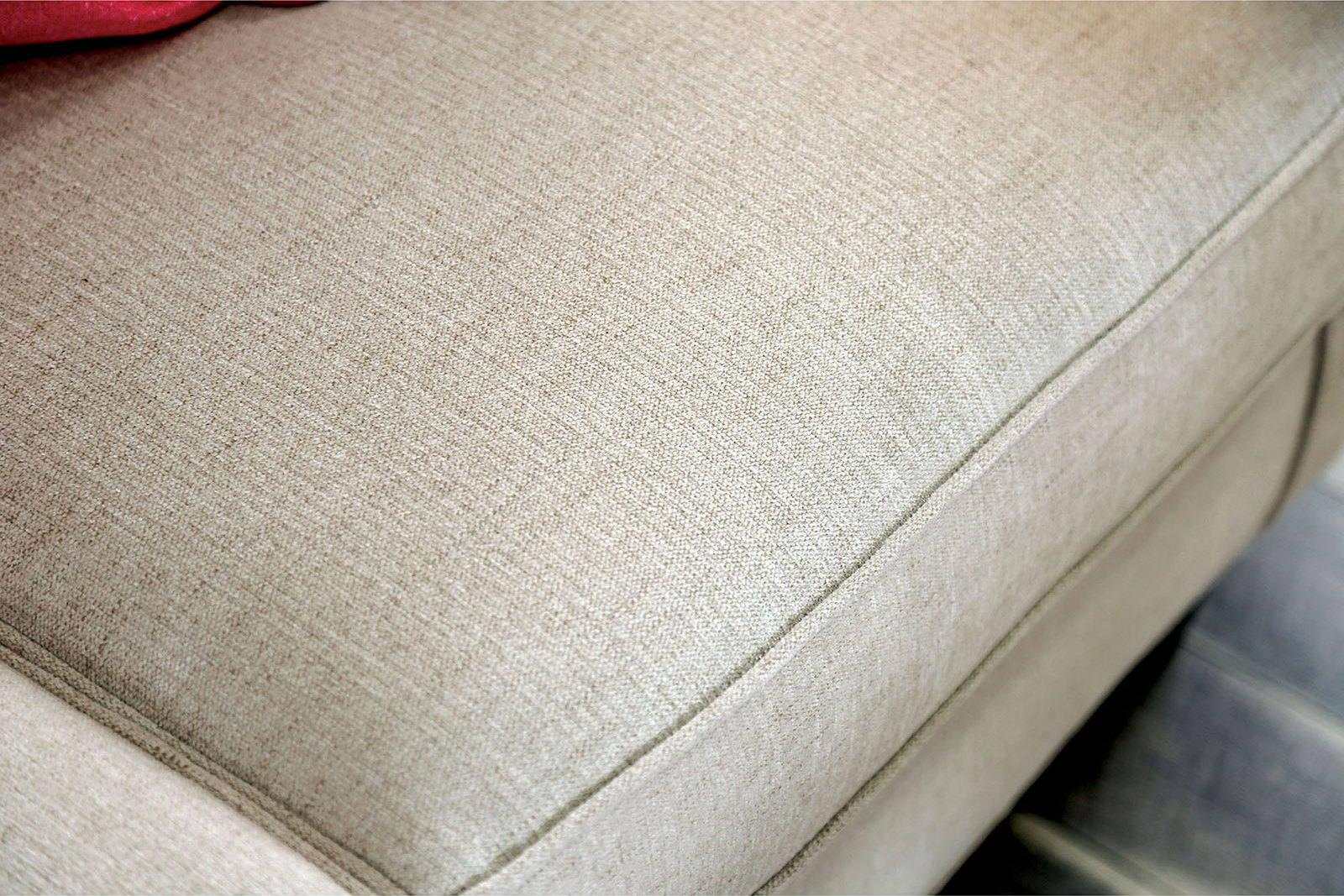 Nadene Ivory Stationary Sofa & Loveseat 2pc