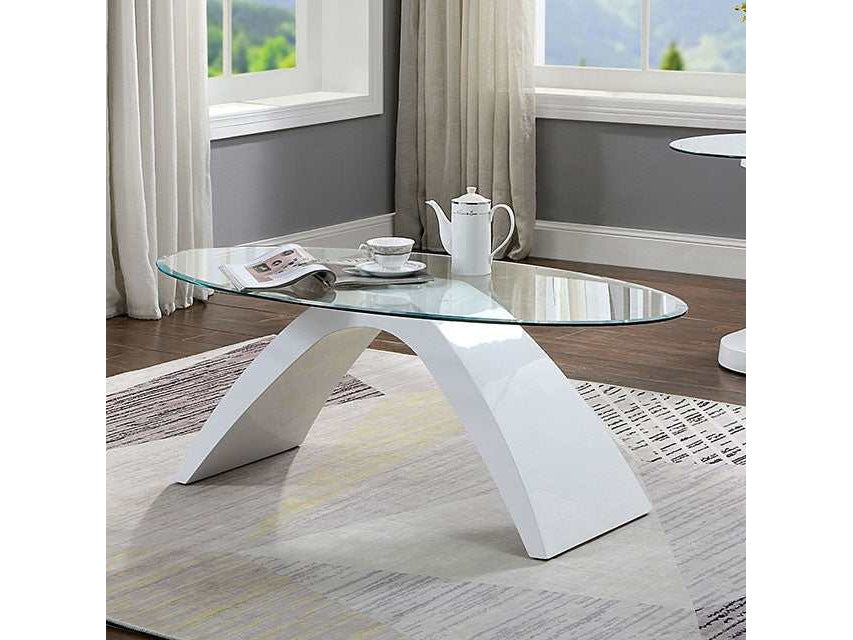 Nahara White Coffee Table