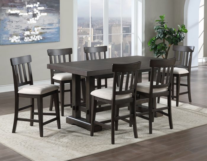 Napa 7-Piece Counter Height Dining Set