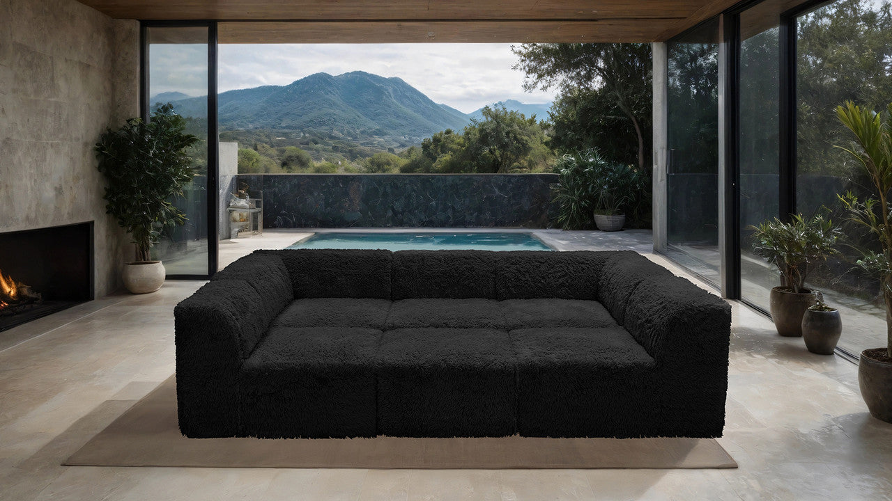 Nappi Black Daybed