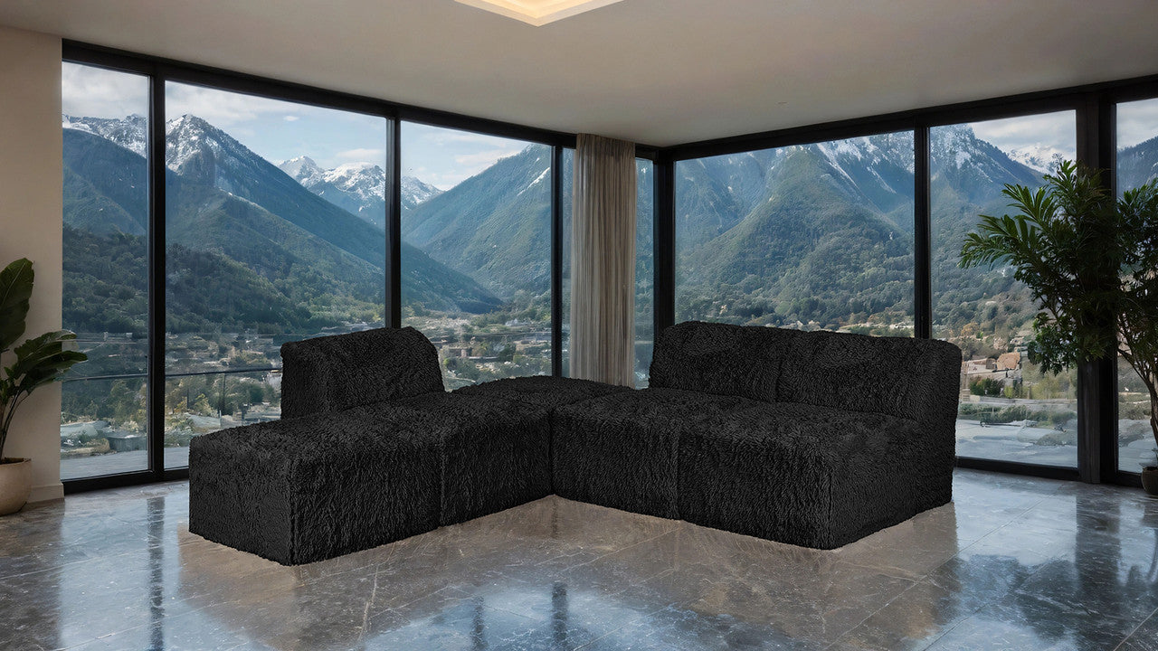 Nappi Black L-Sectional A