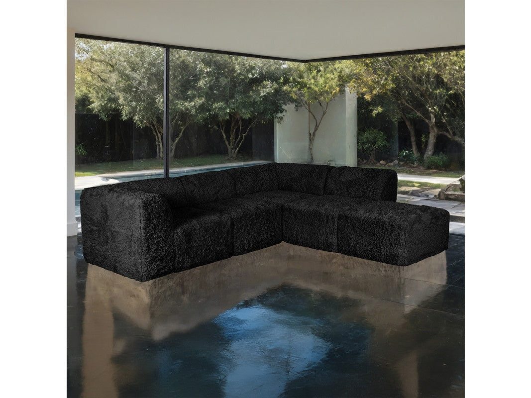 Nappi Black L-Sectional B