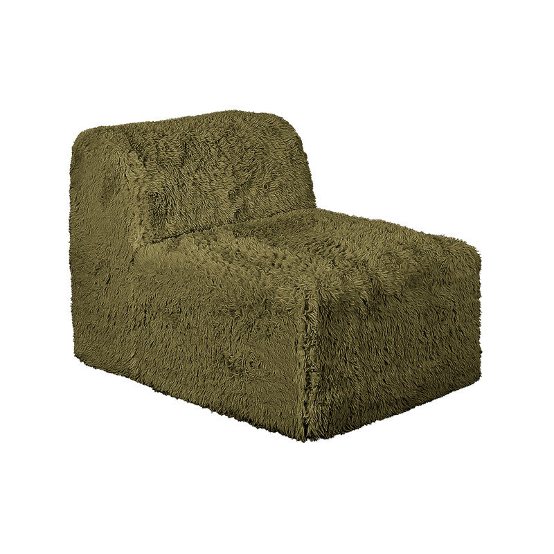 Nappi Olive Green L-Sectional A
