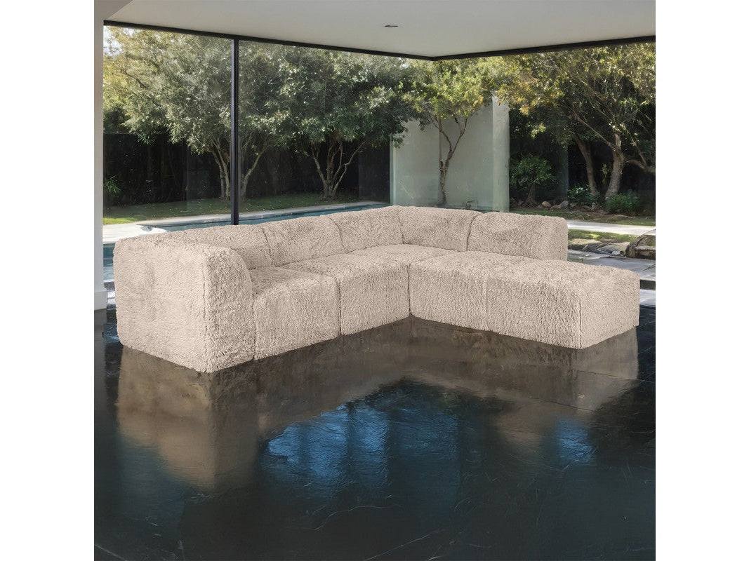 Nappi Taupe L-Sectional B