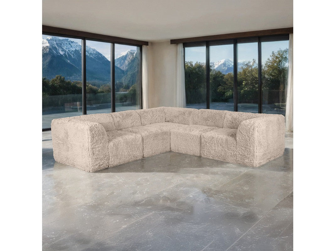 Nappi Taupe L-Sectional C