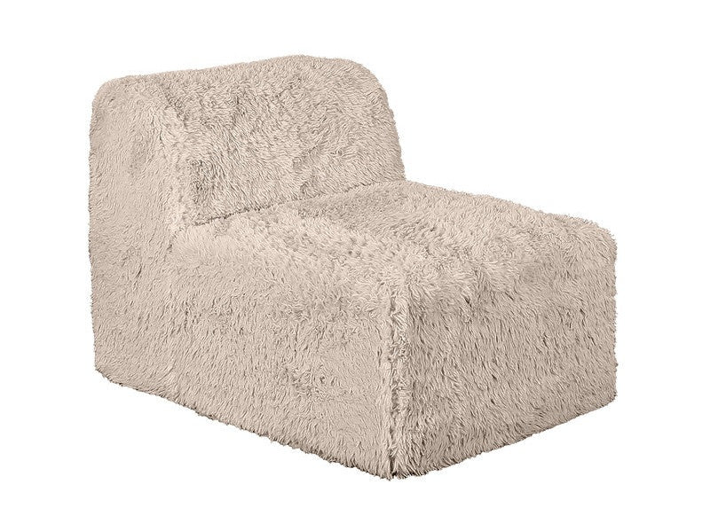 Nappi Taupe Modular Armless Chair