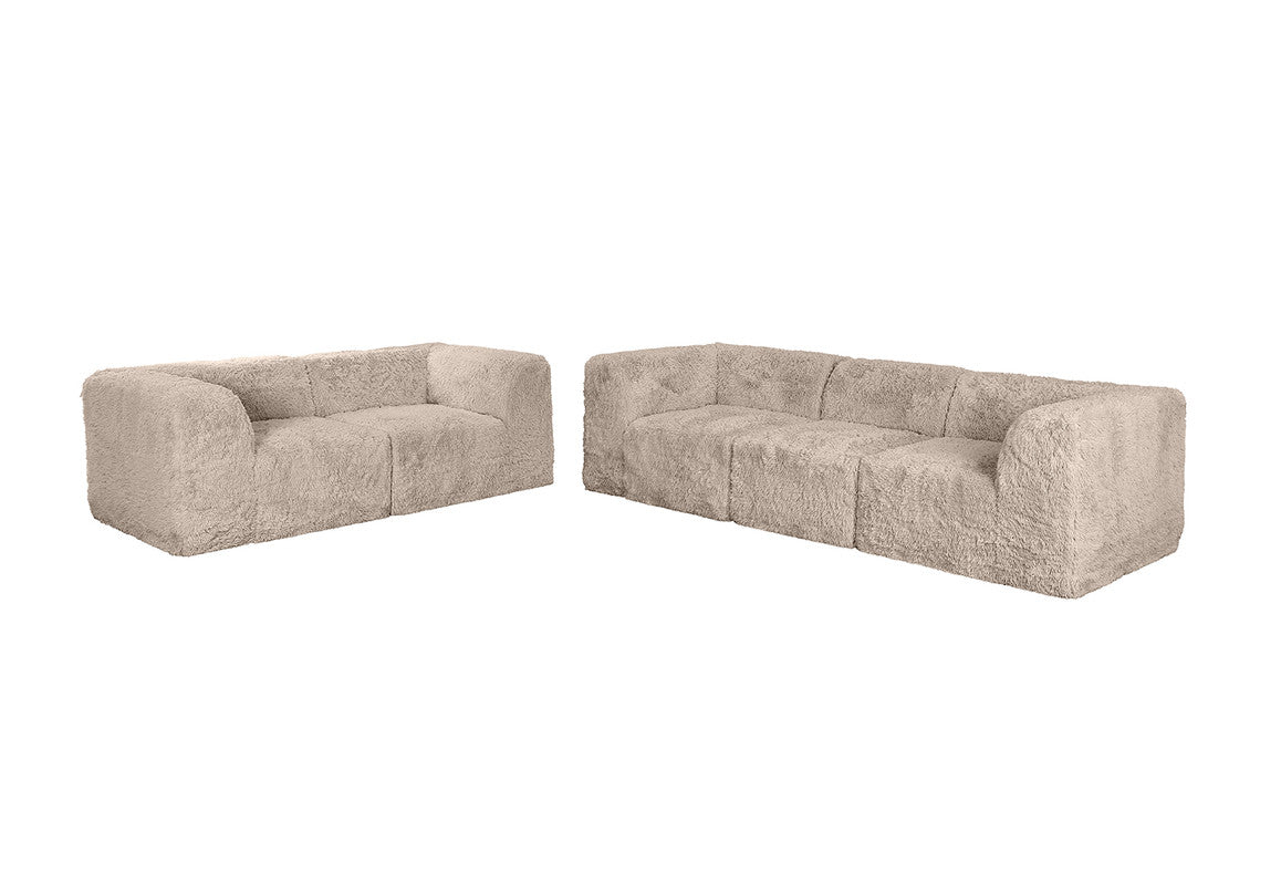 Nappi Taupe Sofa & Loveseat