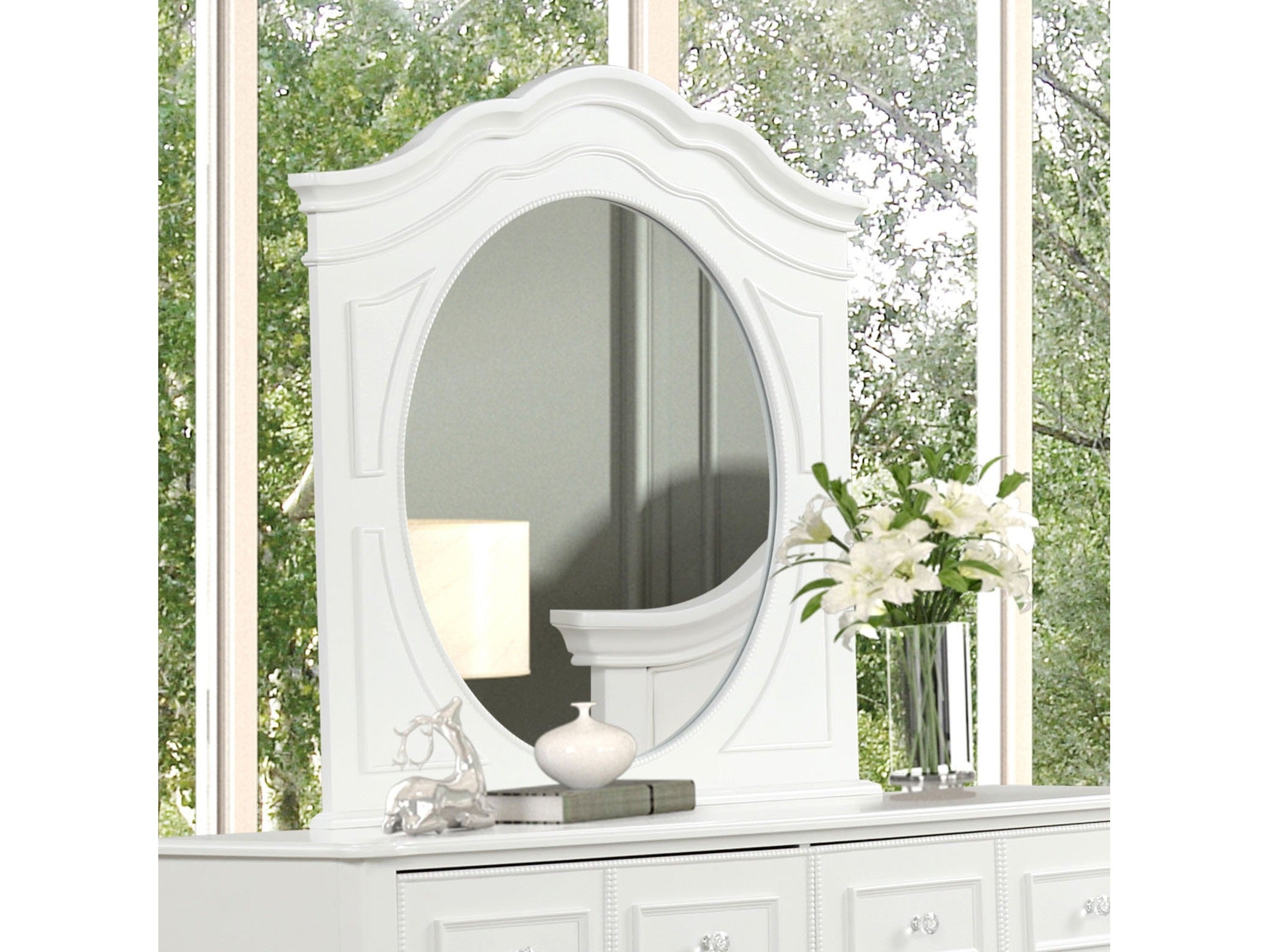 Naucalpan White Mirror
