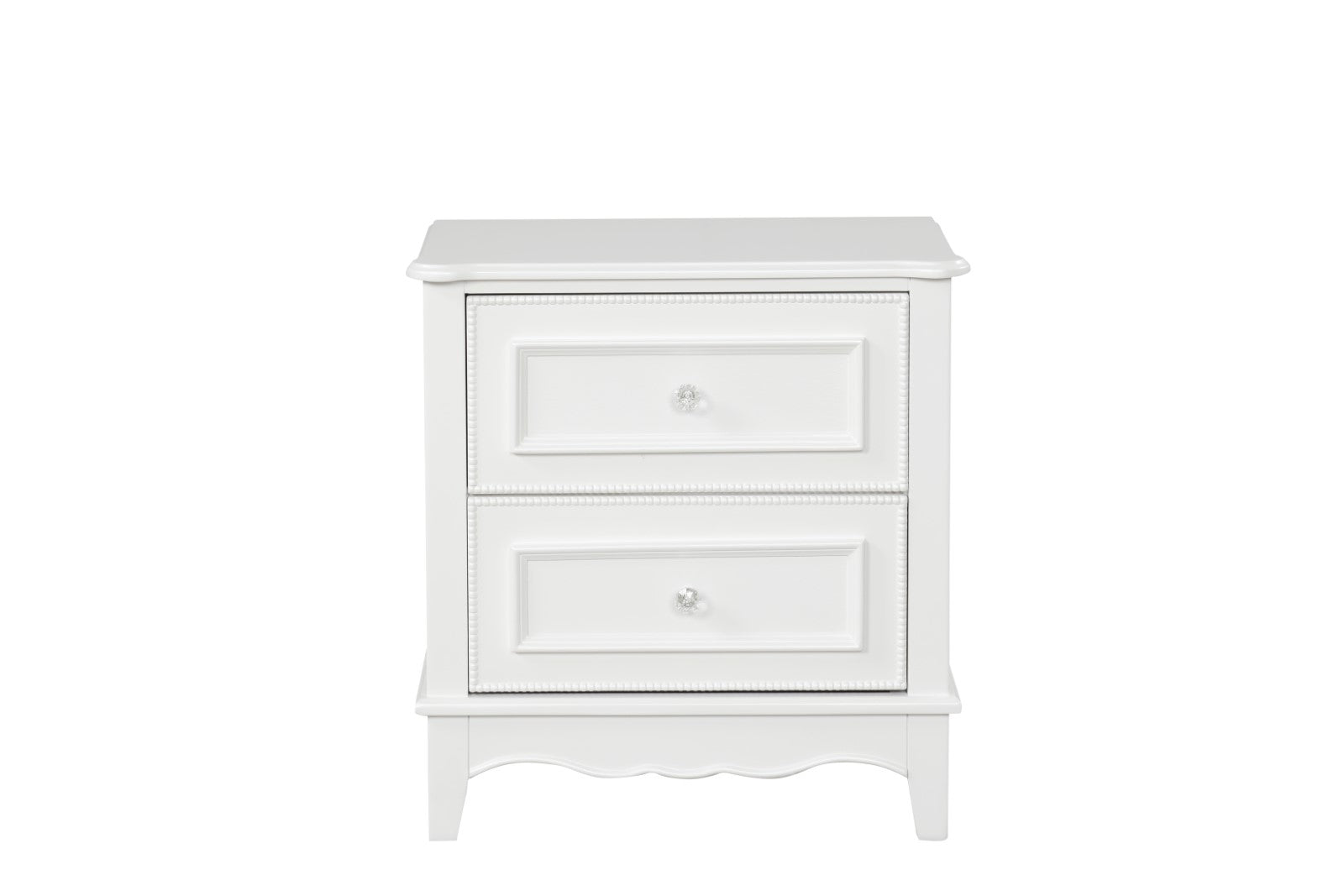 Naucalpan White Nightstand