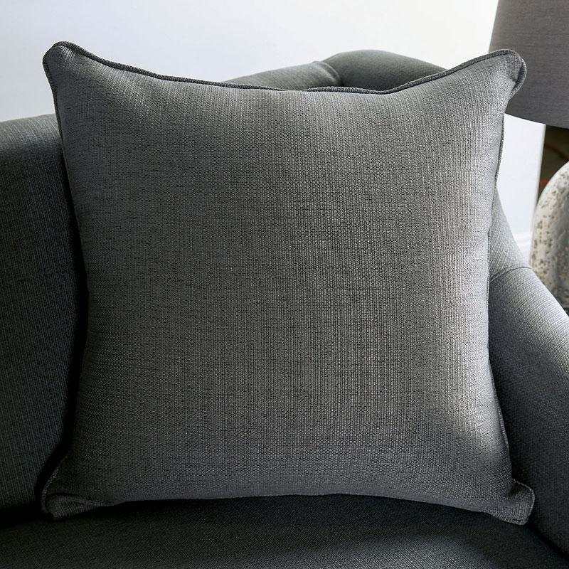 Nefyn Gray Stationary Sofa & Loveseat 2pc