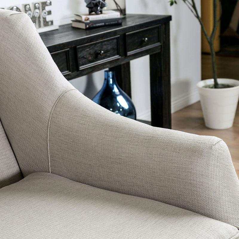 Nefyn Ivory Stationary Sofa & Loveseat 2pc