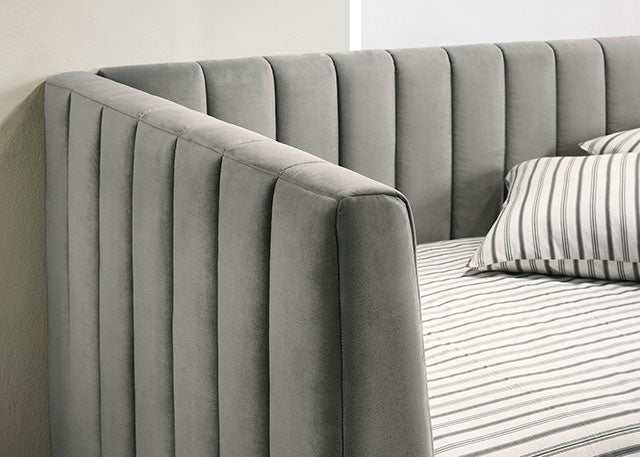 Neoma Light Gray Twin Daybed