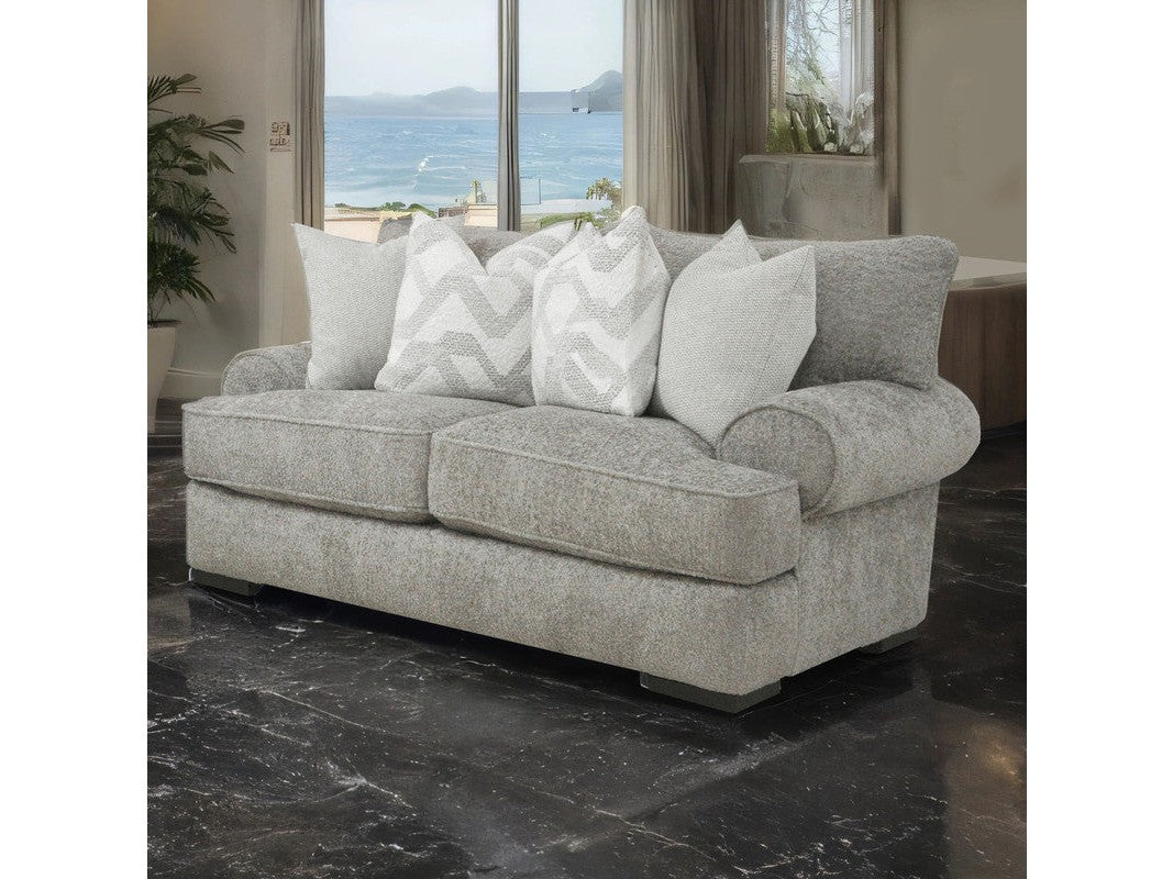 Nerone Gray Loveseat