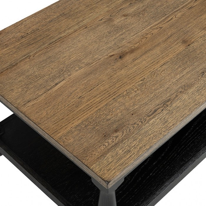 Neue Mills Weathered Black/Brown Coffee Table