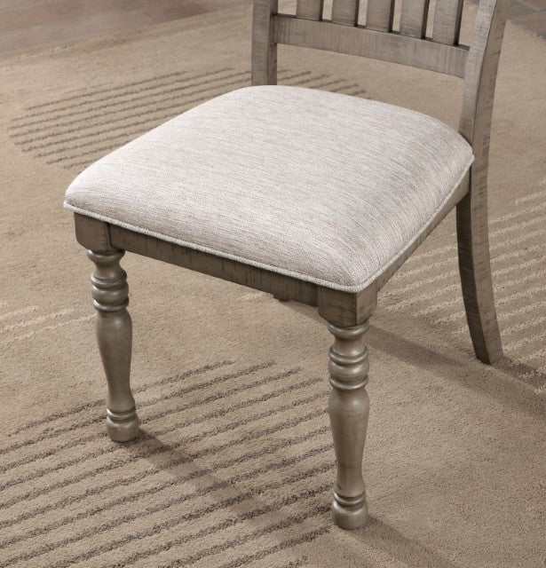 Newcastle Antique Gray/Gray Side Chair (Set of 2)