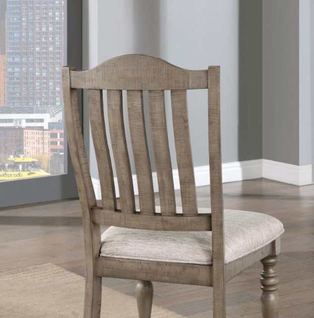 Newcastle Antique Gray/Gray Side Chair (Set of 2)