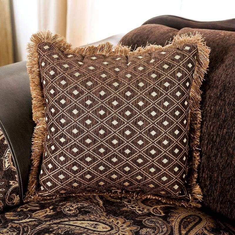 Newdale Brown & Gold Sofa