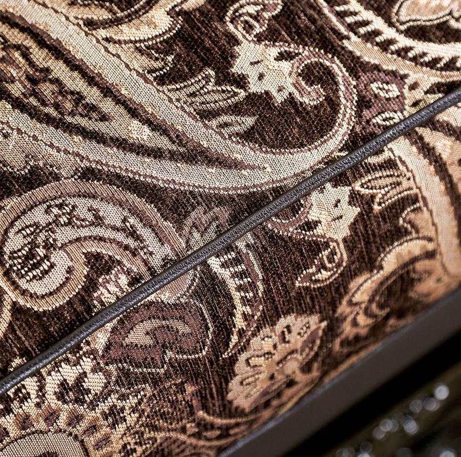 Newdale Brown & Gold Sofa
