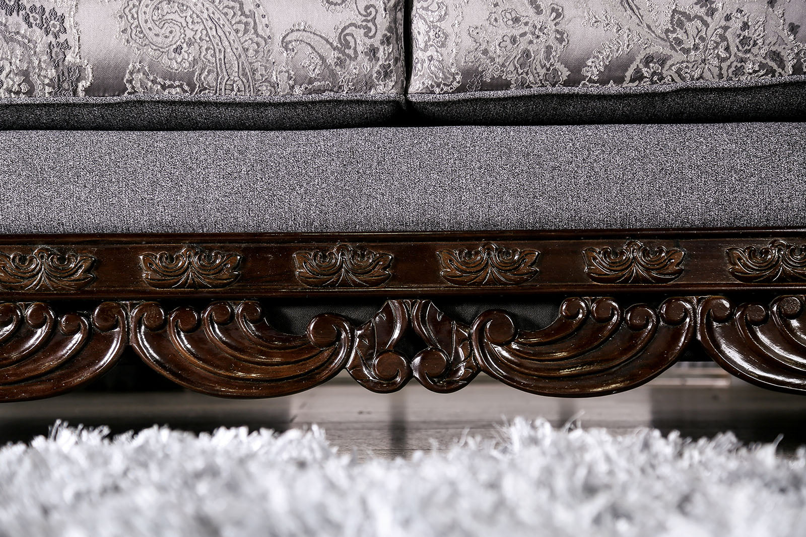 Newdale Gray Loveseat