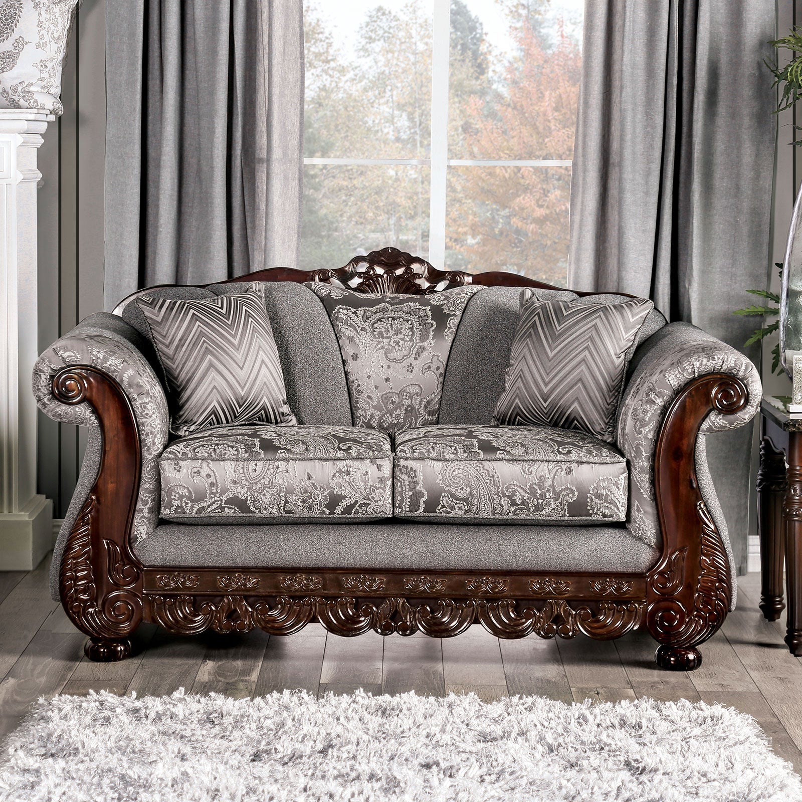 Newdale Gray Sofa & Loveseat