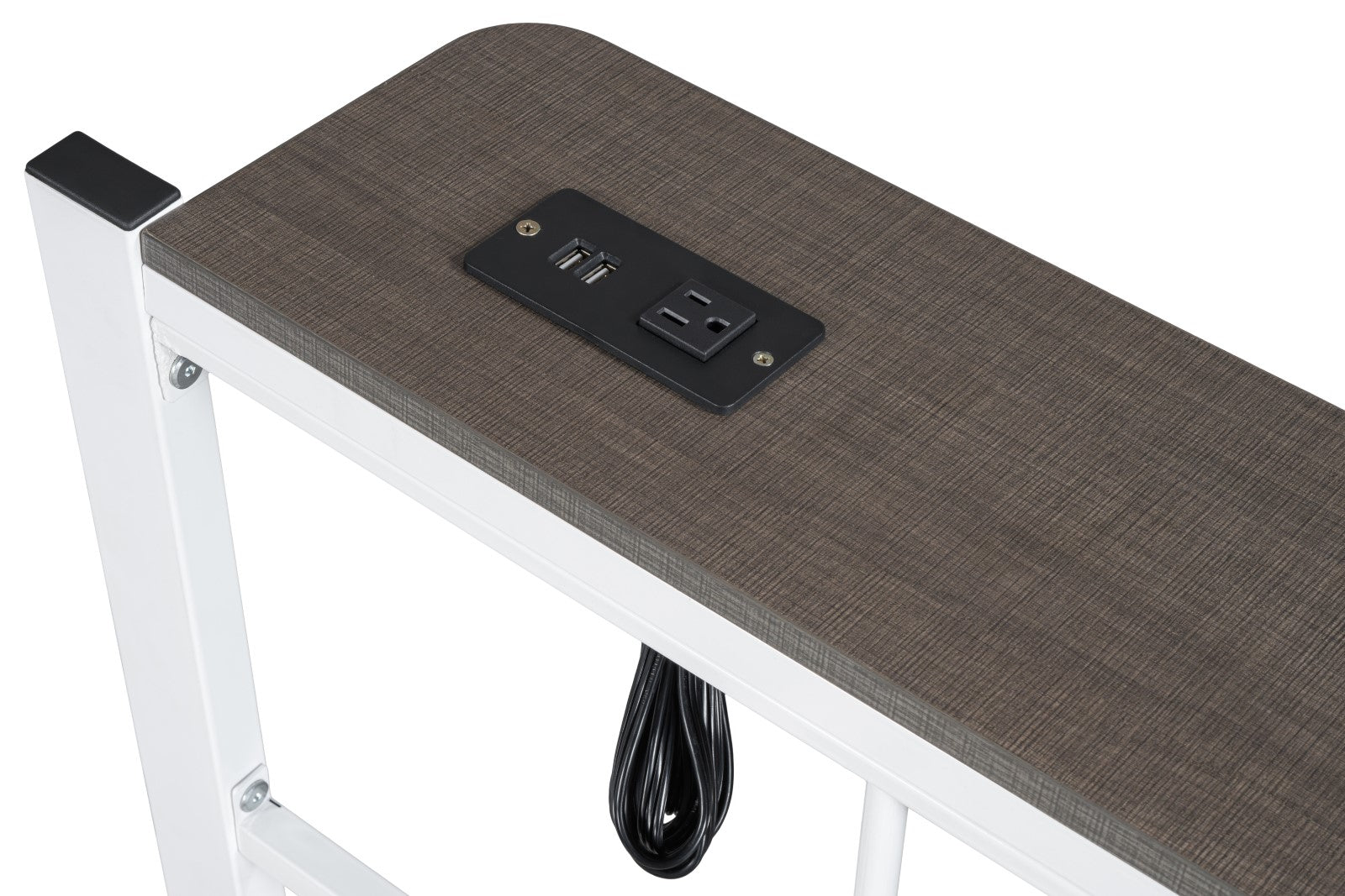 Nicoli White Queen Metal Bed