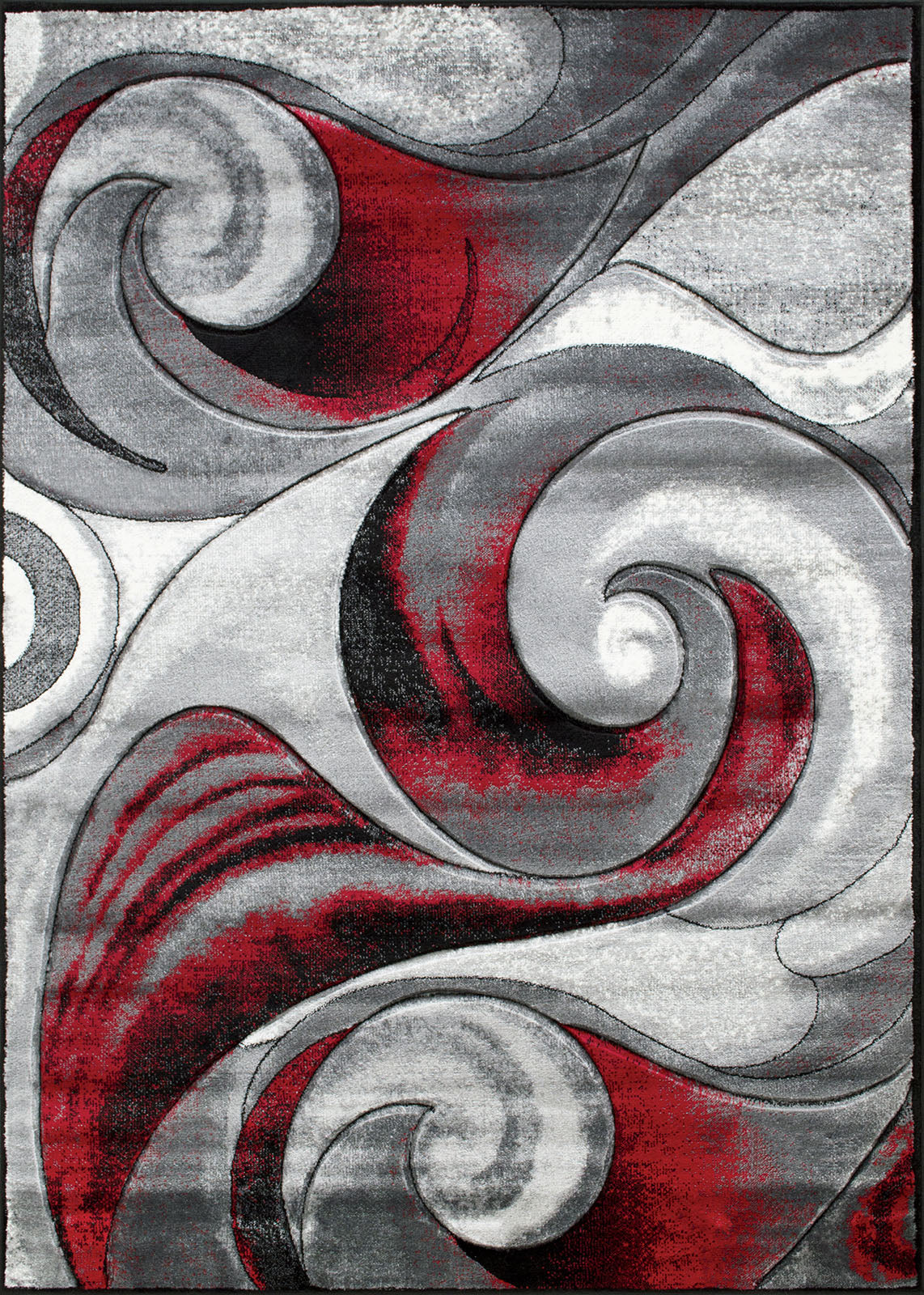 Niksar Red 5' X 7' Area Rug