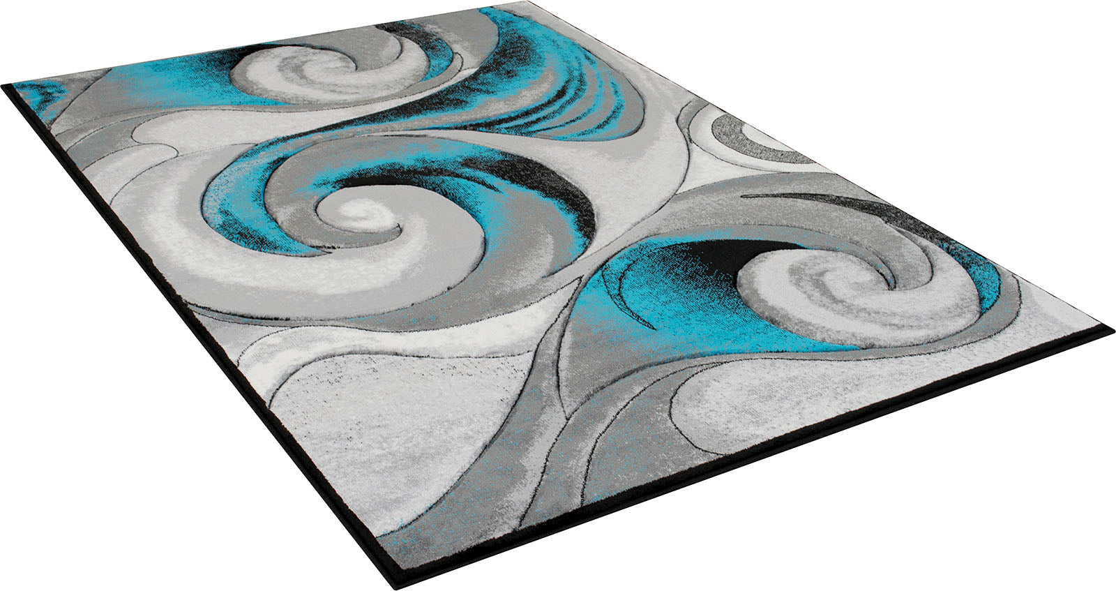 Niksar Turquoise 5' X 7' Area Rug