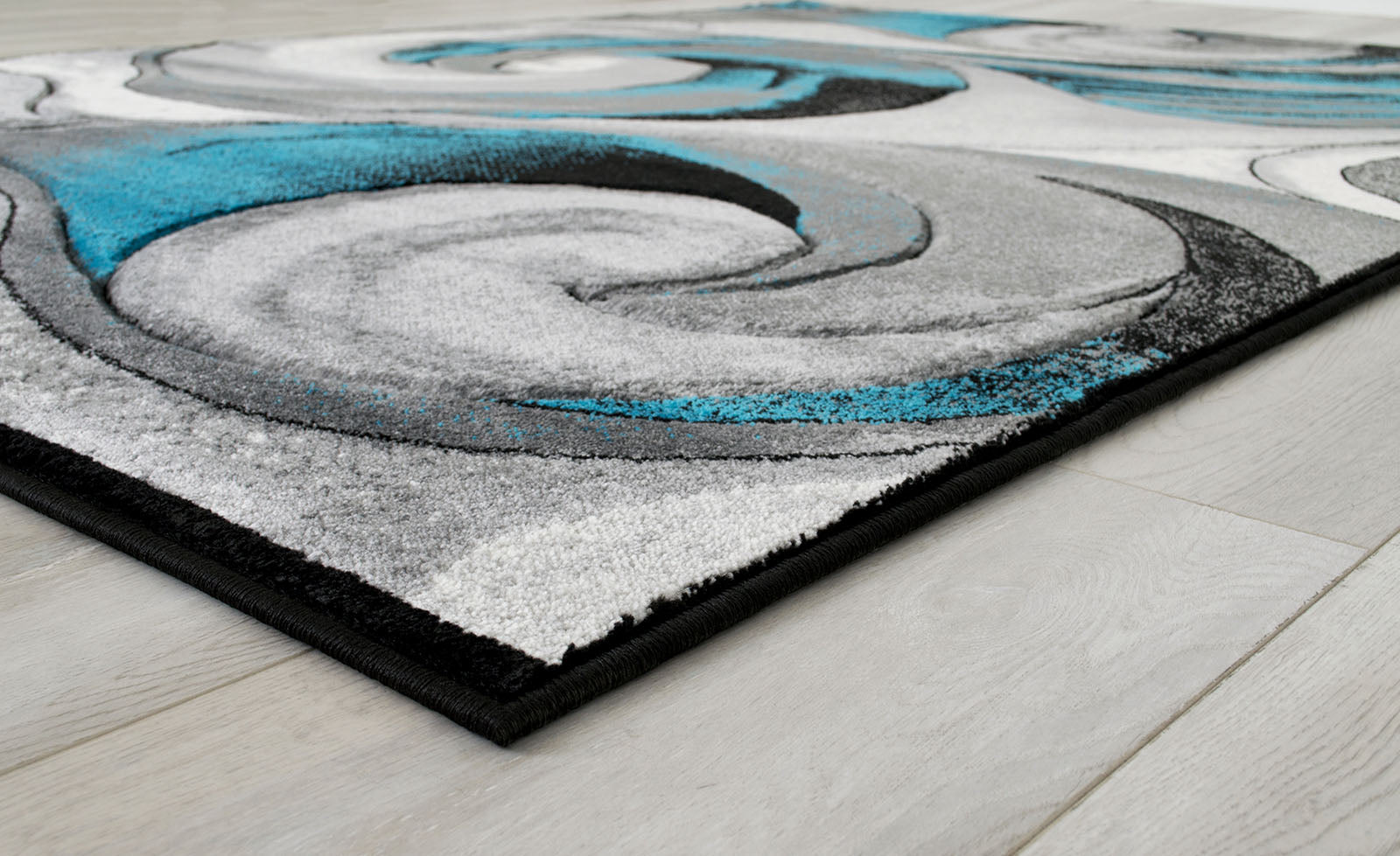 Niksar Turquoise 5' X 7' Area Rug
