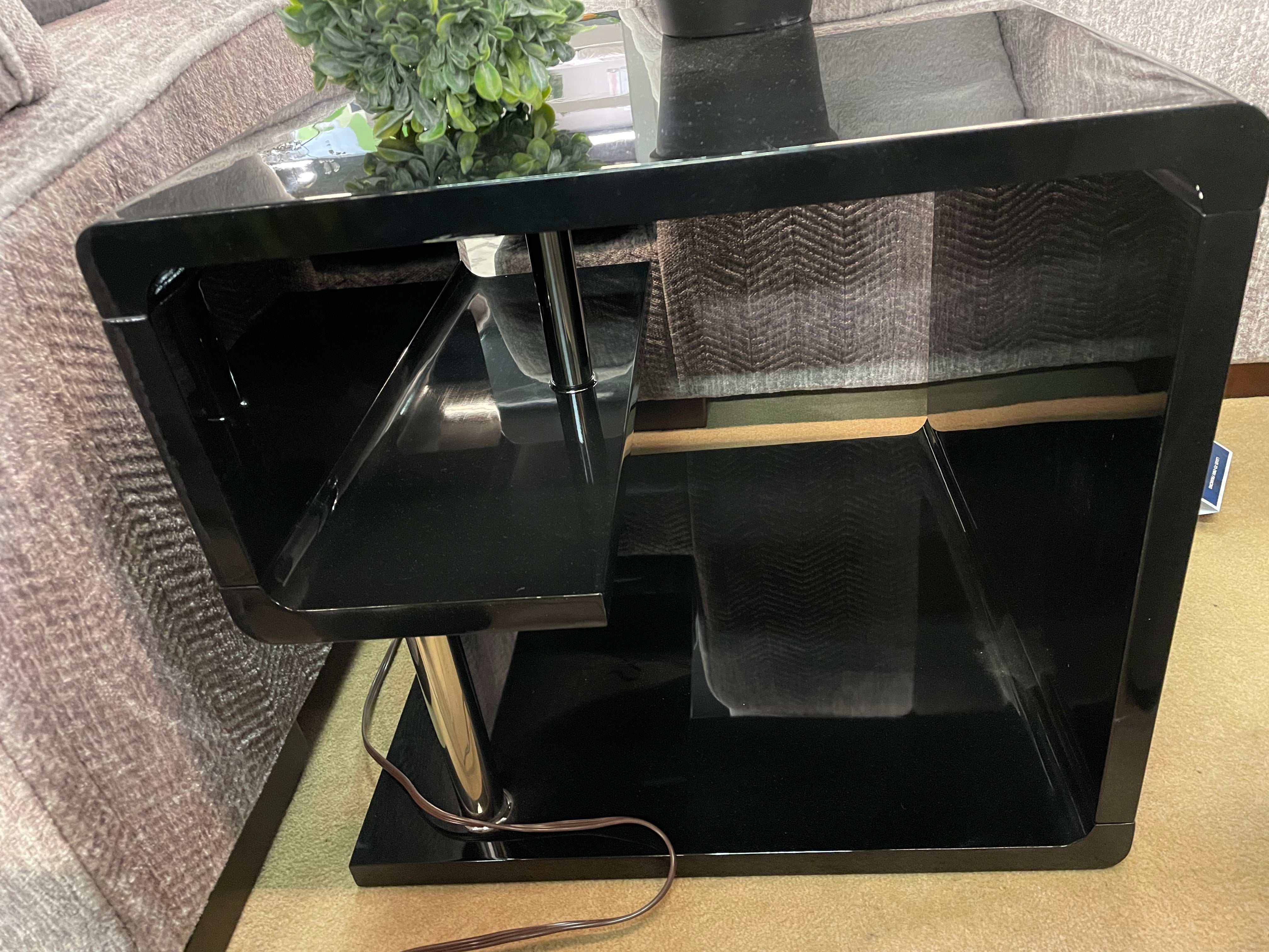 Ninove Black End Table