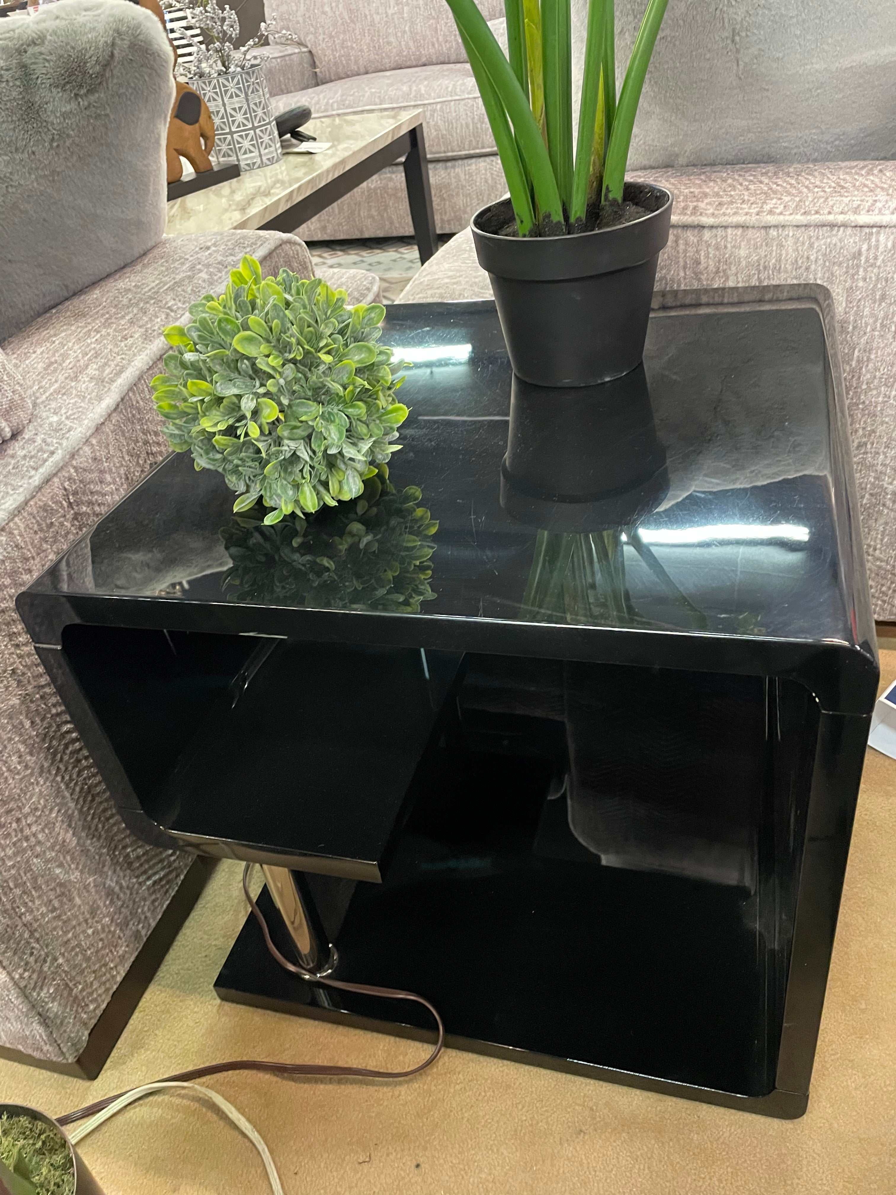 Ninove Black End Table