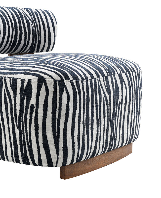 Niobe Midnight Blue Accent Chair