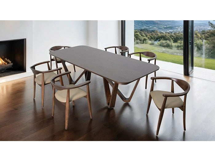 Nordby Walnut Dining Table