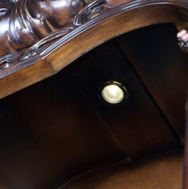 Nouvelle Brown Cherry Hutch & Buffet