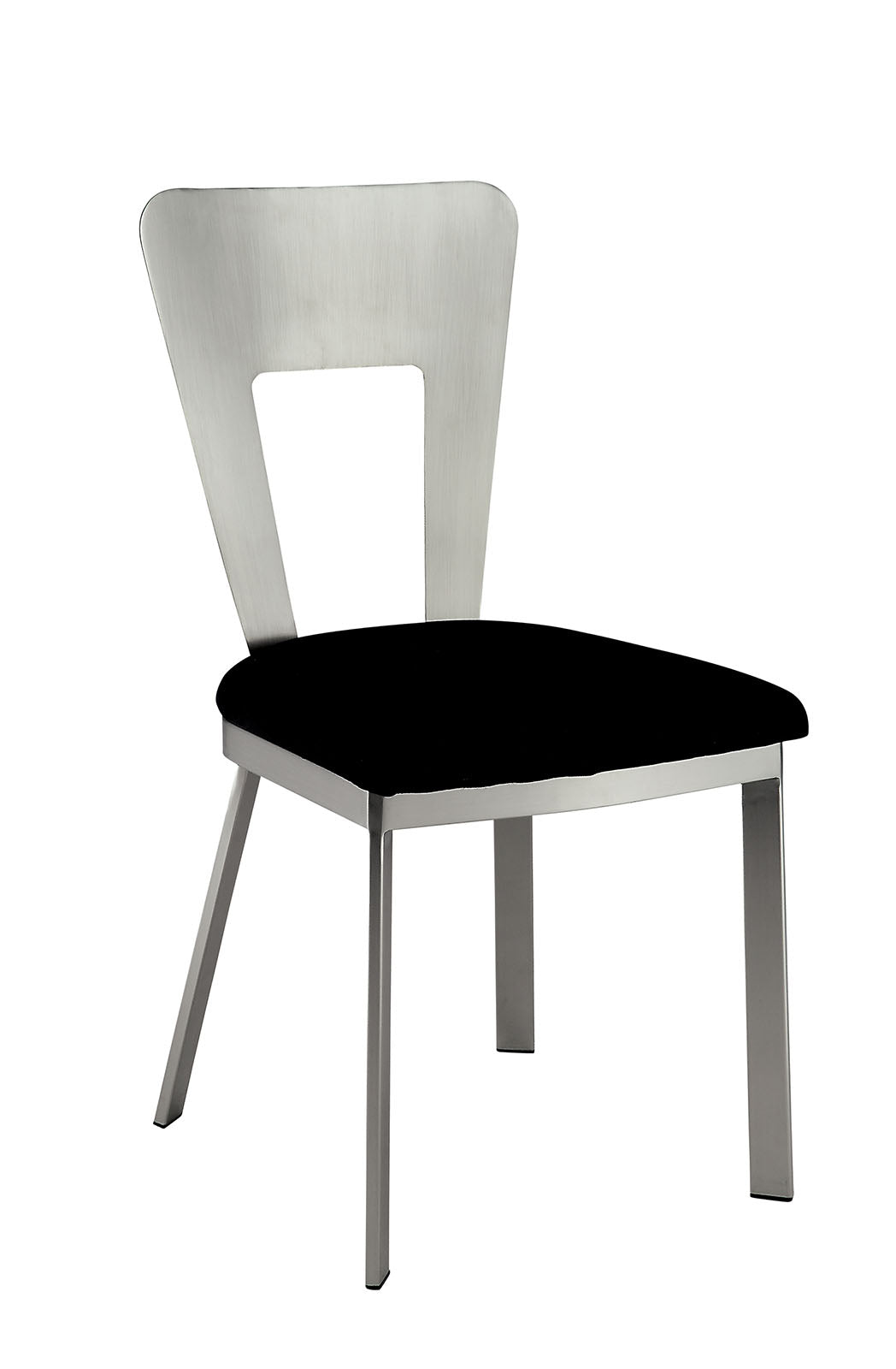 Nova Silver/Black 7 Pc. Dining Room Set