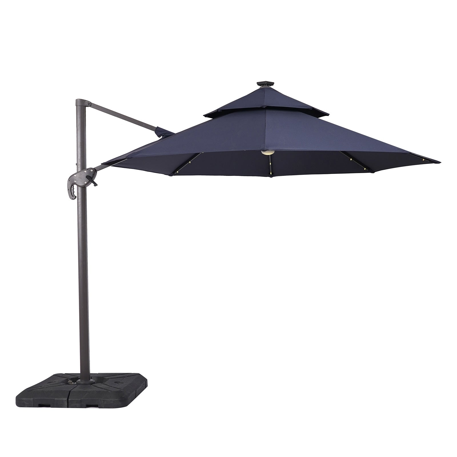 Nuti Blue Round Umbrella