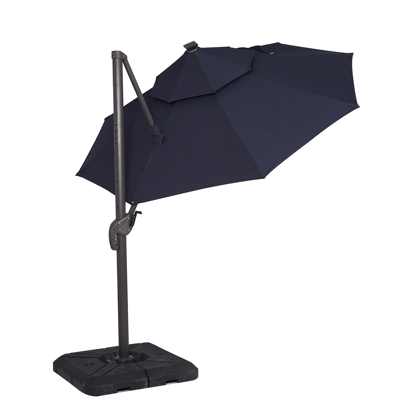 Nuti Blue Round Umbrella