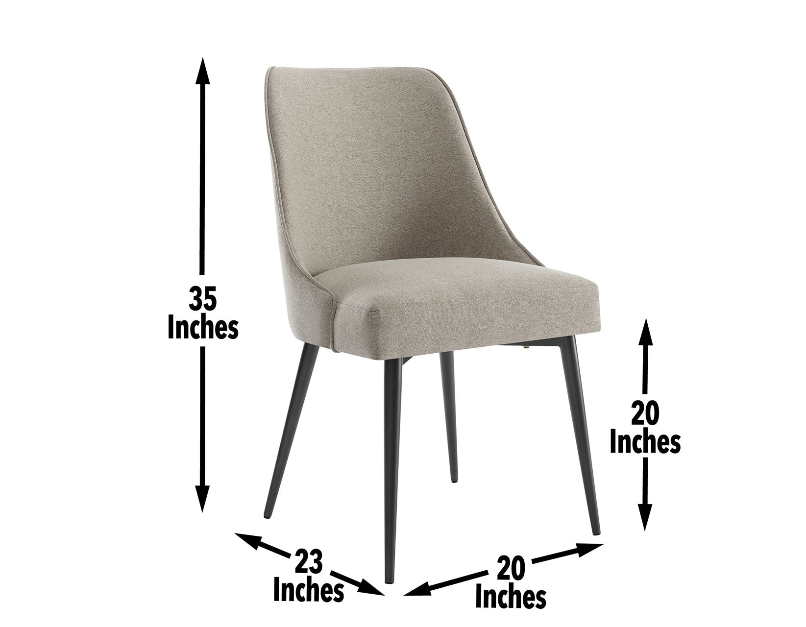 Olson Khaki Side Chair