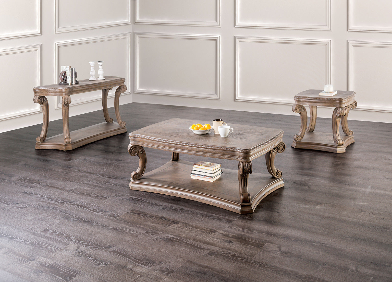 Oakway Weathered Oak Sofa Table