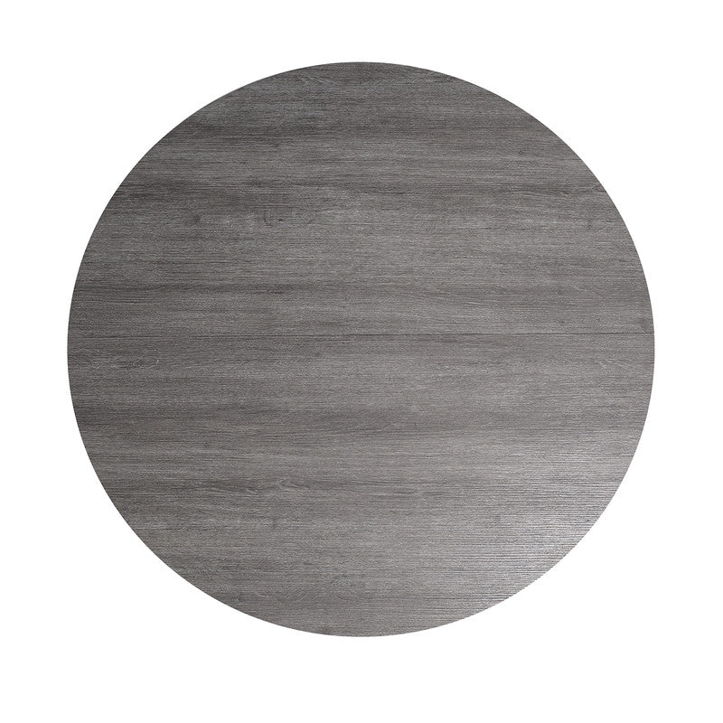 Oberto Gray 5 Pc. Round Dining Table Set