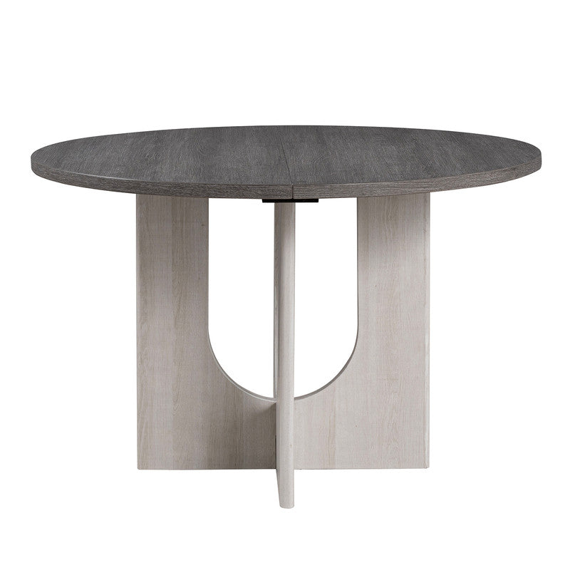 Oberto Gray Round Dining Table