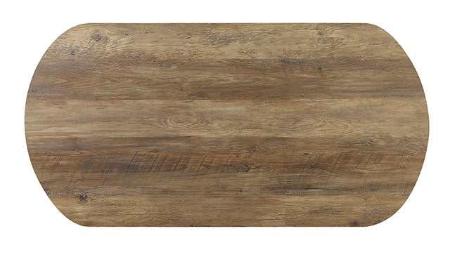 Olbia Rustic Oak/Sand Black 3 Pc. Coffee Table Set