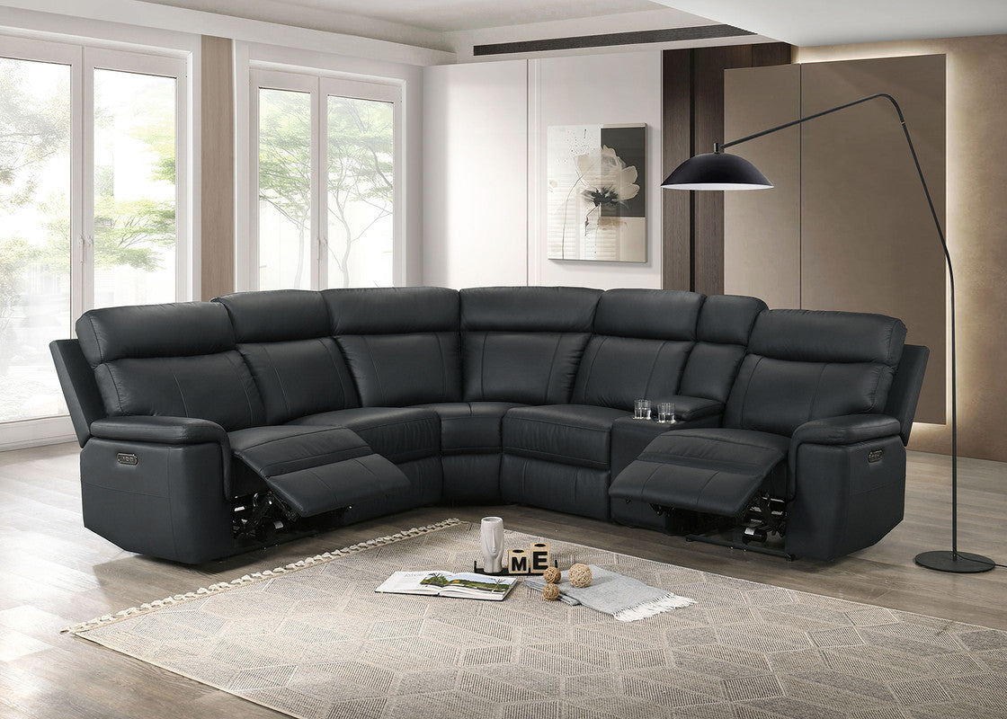Oliverus Black Power Sectional