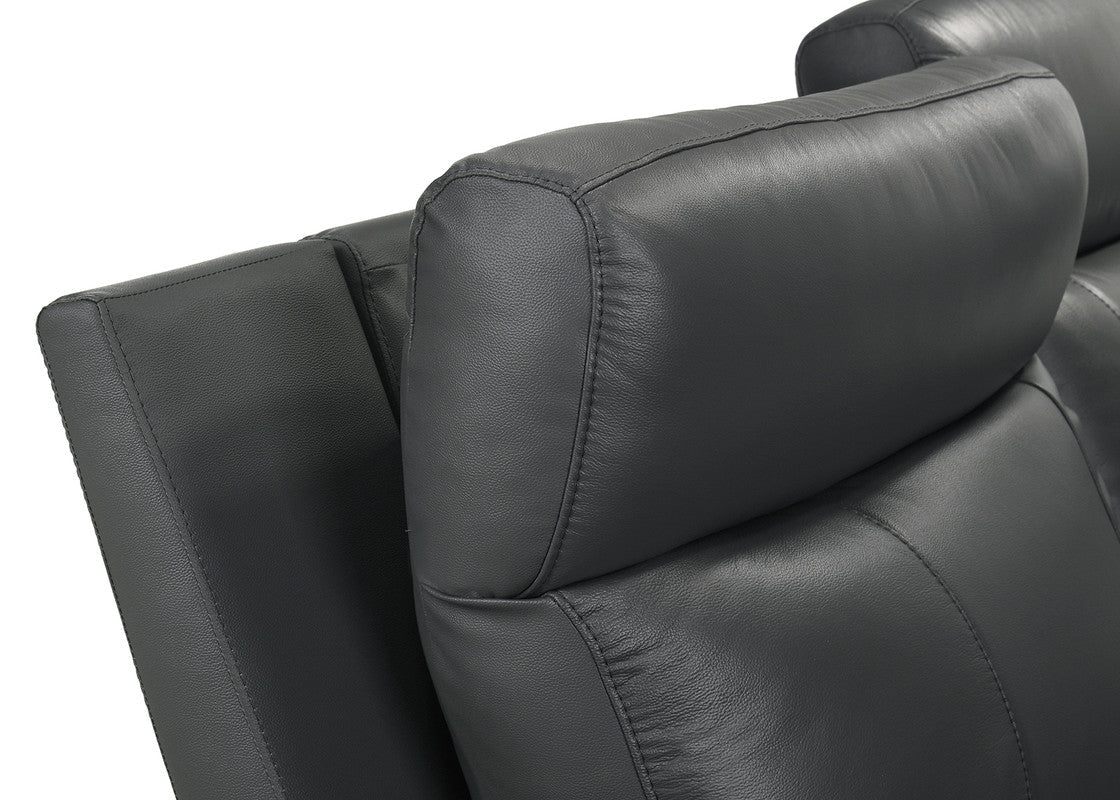 Oliverus Dark Gray Power Sectional