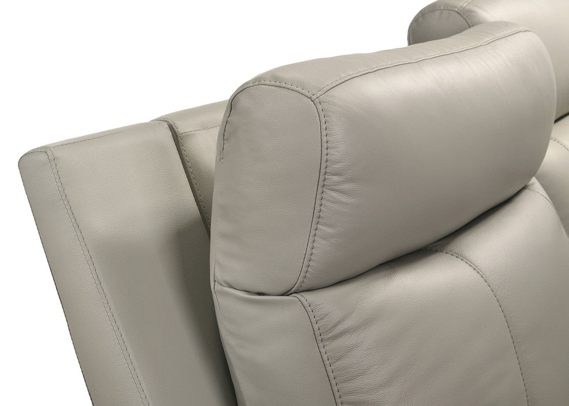 Oliverus Taupe Power Sectional
