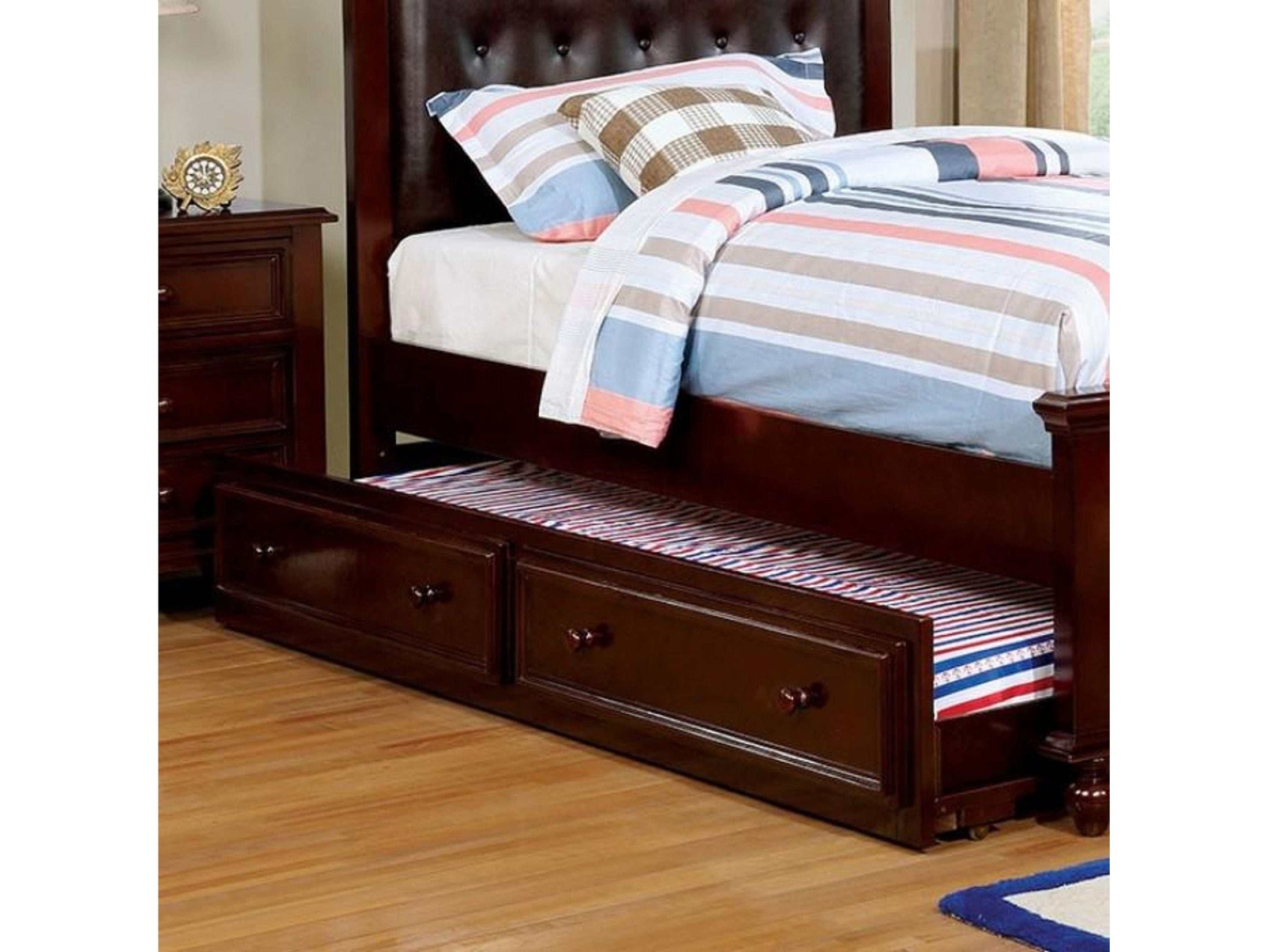 Olivia Dark Walnut Trundle