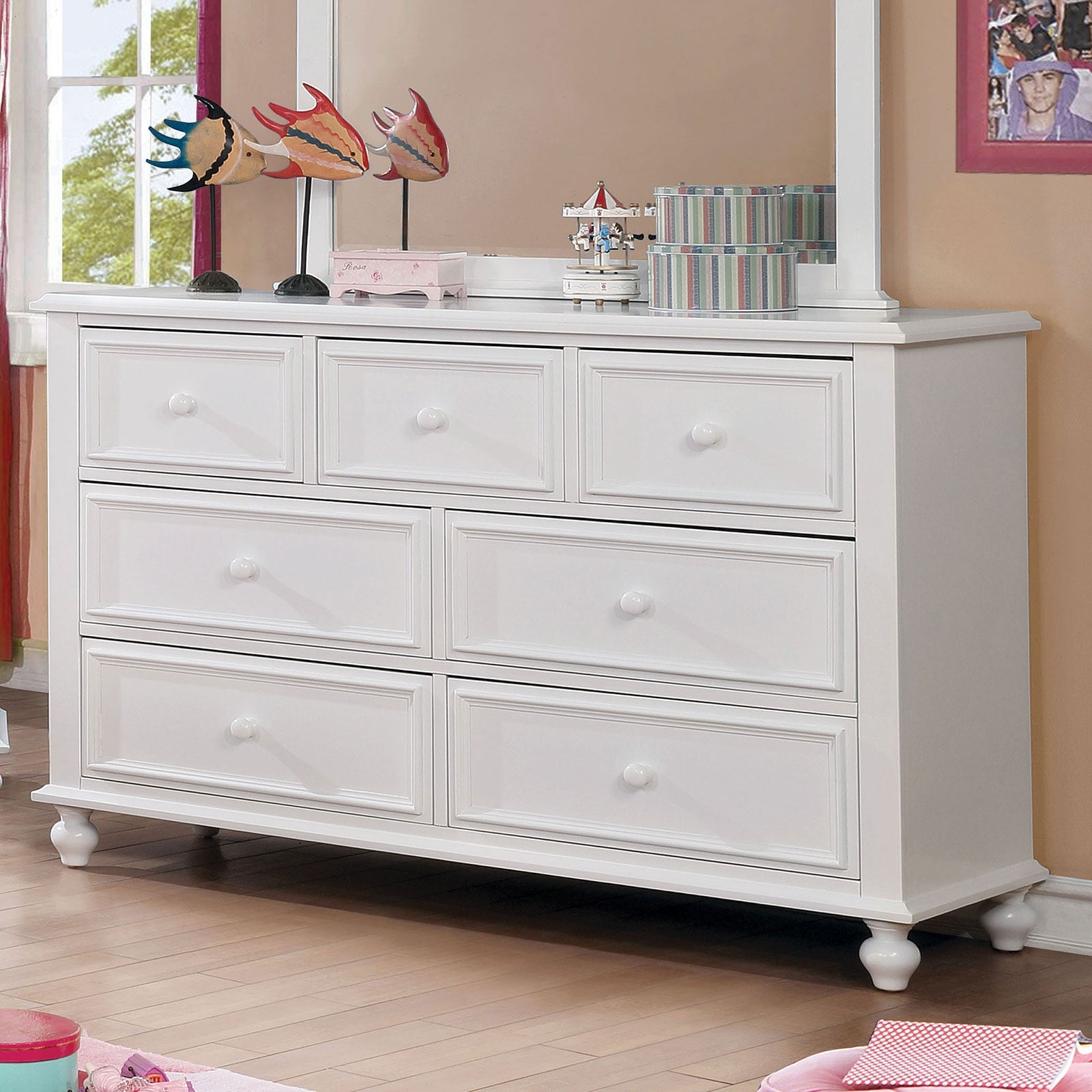 Olivia White 4 Pc. Full Bedroom Set