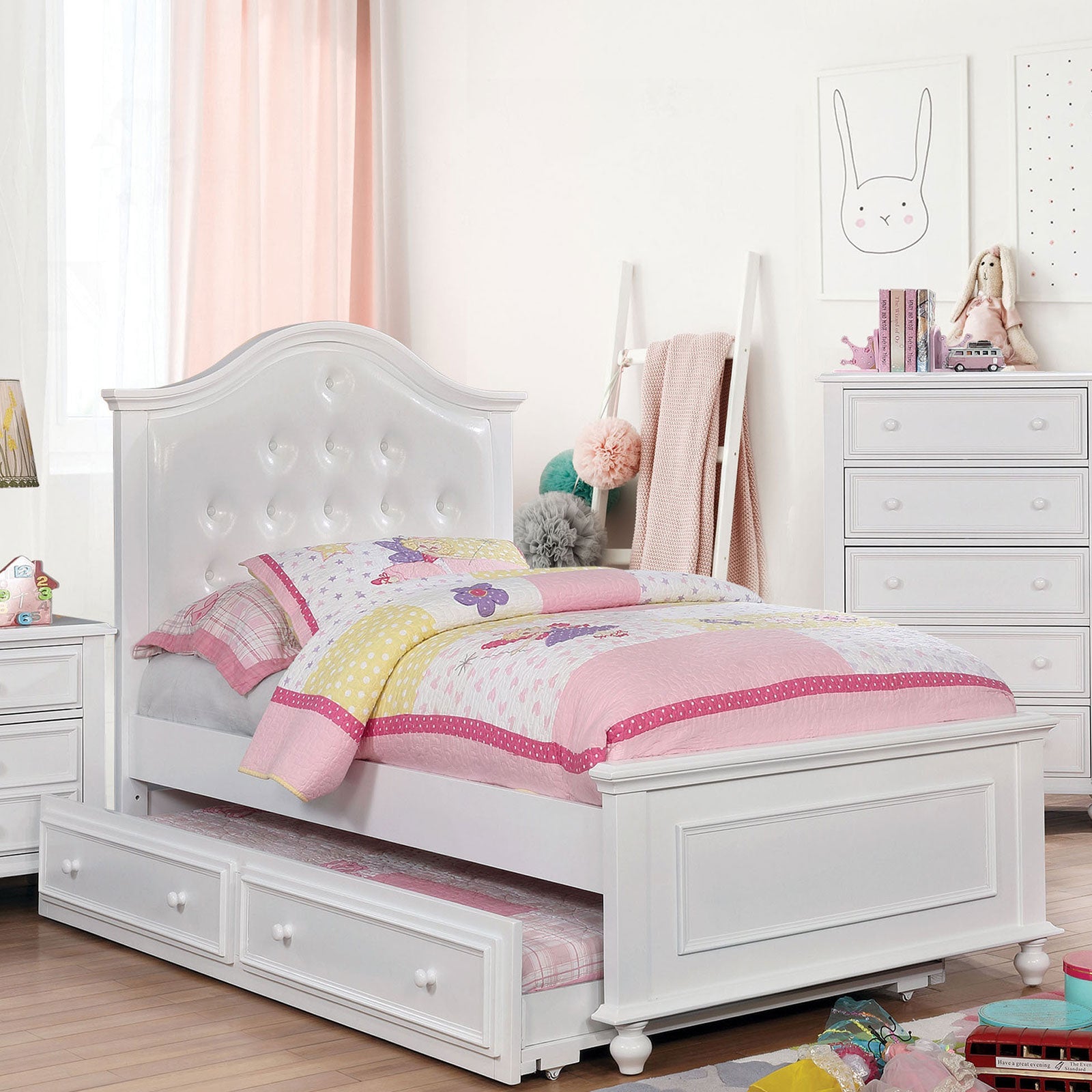 Olivia White 4 Pc. Twin Bedroom Set