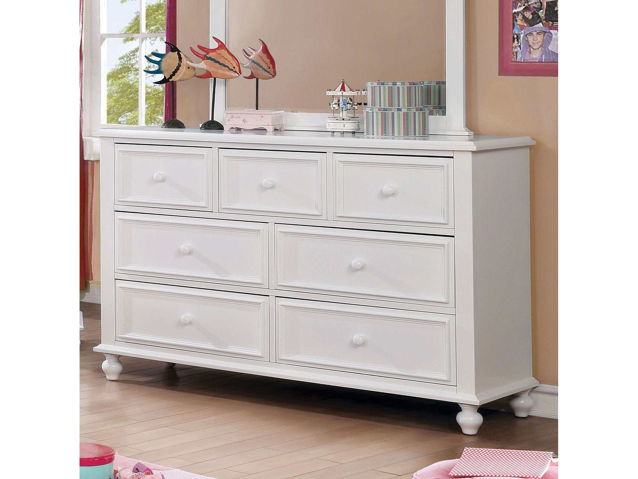 Olivia White Dresser