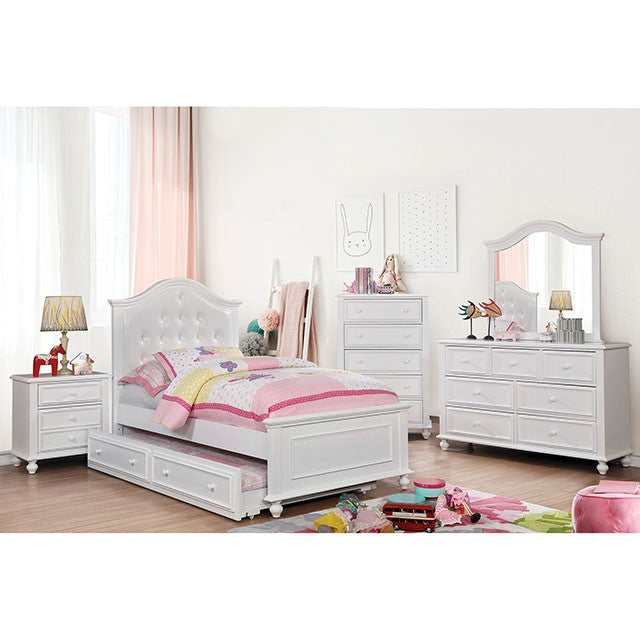 Olivia White Full Bed