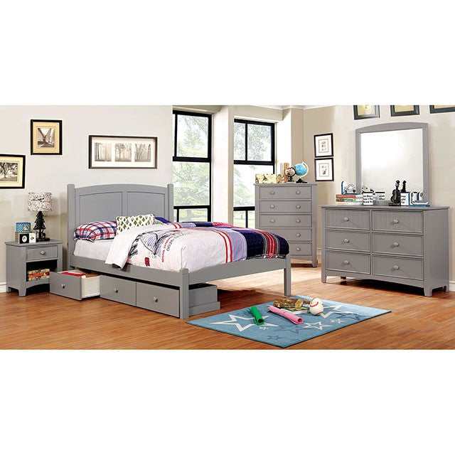 Omnus Gray Drawers (Set of 3)